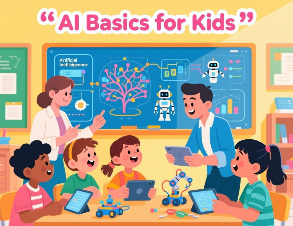 آموزش هوش مصنوعی به کودکان و نوجوانان در مهاباد