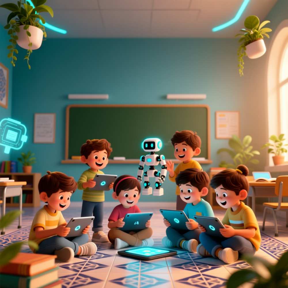 نقش آموزش هوش مصنوعی در پرورش استعداد کودکان